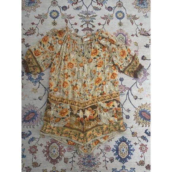 Spell and the Gypsy Collective Seashell Romper Size XS - Picture 3 of 14